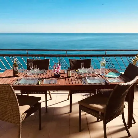 Amazing Top Floor Penthouse 30m2 Terrace, Front Sea View On Promenade Des Anglais