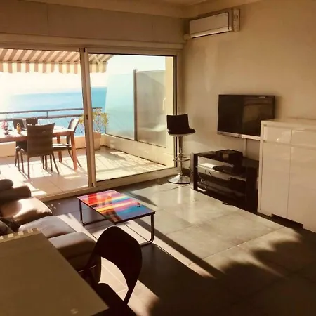 Appartamento Amazing Top Floor Penthouse 30m2 Terrace, Front Sea View On Promenade Des Anglais